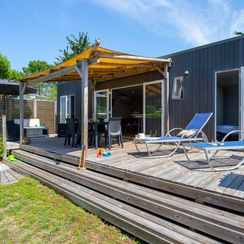 Stacaravan 4 personen - EXCLUSIEF 2 slaapkamers met master suite