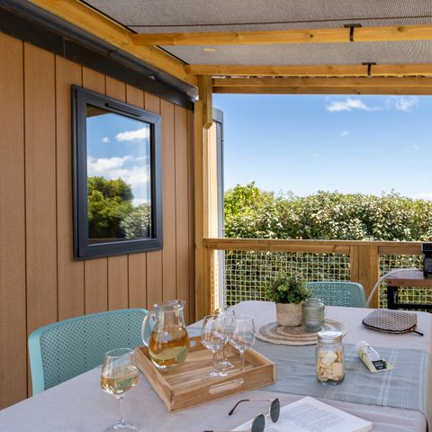 Stacaravan 4 personen - PREMIUM 2 slaapkamers