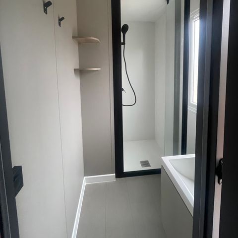 Stacaravan 6 personen - Stacaravan Confort Calvi 3 slaapkamers.