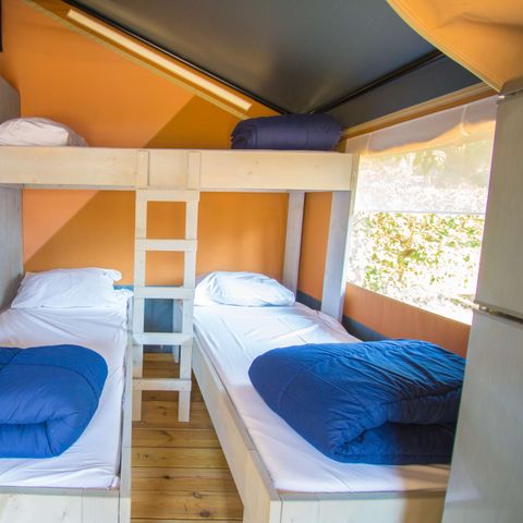 Safaritent 5 personen - Safaritent Comfort + airco