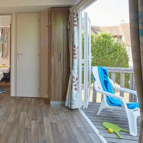 Bungalow 8 personen - Stacaravan | Comfort | 3 Slaapkamers | 6/8 Pers. | Verhoogd terras