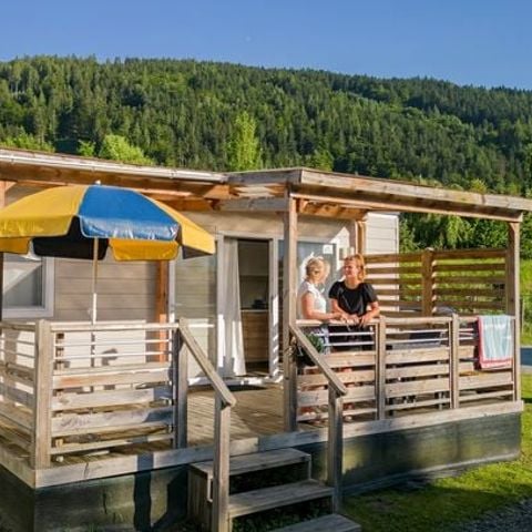 Stacaravan 6 personen - Mobile-home | Comfort XL | 3 slaapkamers | 6 pers. | Verhoogd terras | Airconditioning