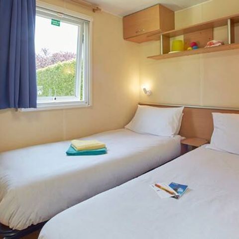Stacaravan 8 personen - Klassiek | 3 Slaapkamers | 6/8 Pers. | Verhoogd terras