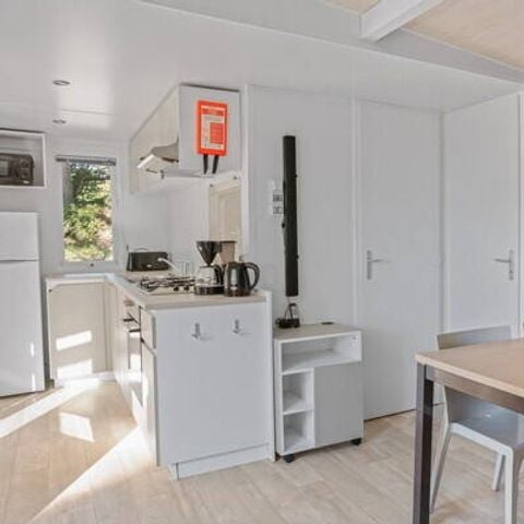 Stacaravan 5 personen - Comfort | 2 Slaapkamers | 5 Pers | Verhoogd terras