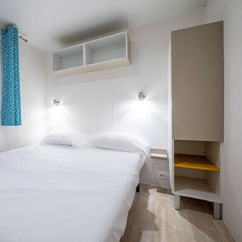 Stacaravan 6 personen - Comfort | 3 slaapkamers | 6 pers | Lounge terras | 1 badkamer