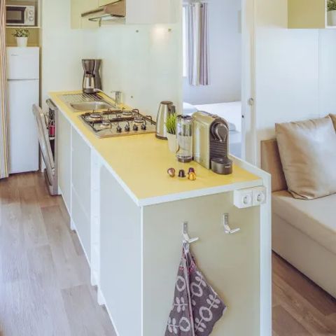 Stacaravan 7 personen - Supreme 3 slaapkamer Lounge