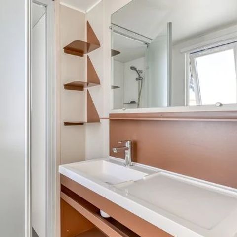 Stacaravan 6 personen - Stacaravan | Classic XL | 3 slaapkamers | 6 pers. | Verhoogd terras | Airconditioning.