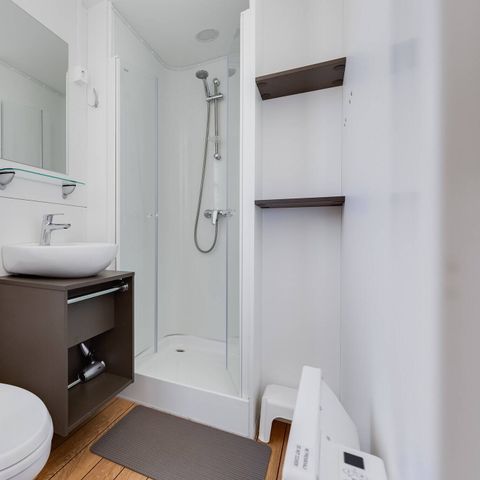 Stacaravan 4 personen - Stacaravan | Premium | 2 Slaapkamers | 4 Pers. | Terras Lounge | Air-con.