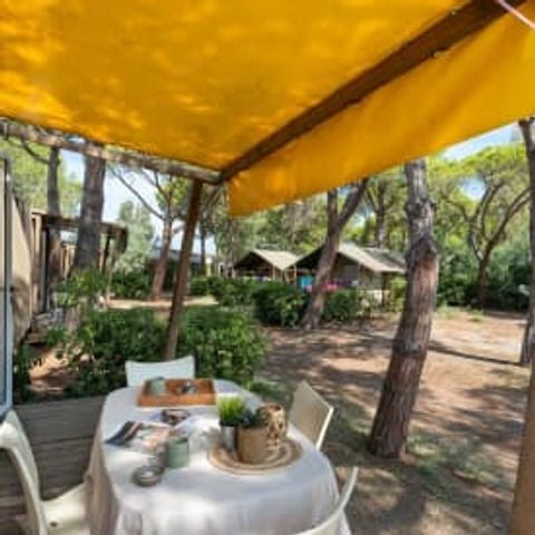 Stacaravan 5 personen - Tent Kenia 5p 2ch ** (in het Frans)