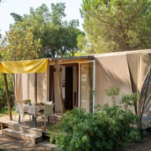 Stacaravan 5 personen - Tent Kenia 5p 2ch ** (in het Frans)