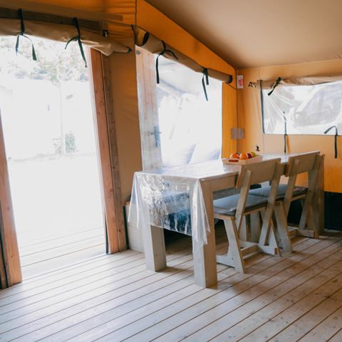 Tent 4 personen - Glamping Safari Basis