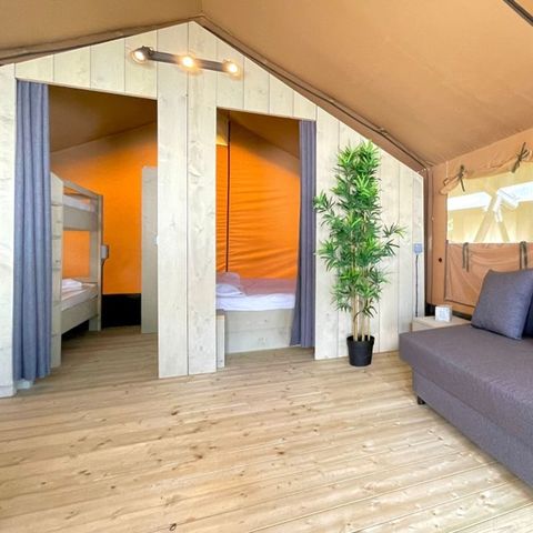 Tent 4 personen - Glamping Safari Basis