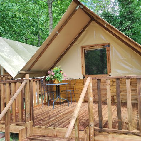 Tent 4 personen - Canadese Glamping Lodge