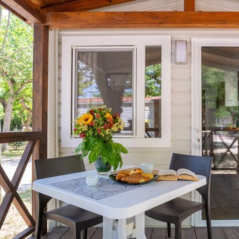 Stacaravan 3 personen - Lodge
