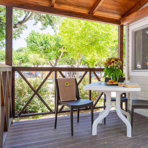 Stacaravan 3 personen - Lodge