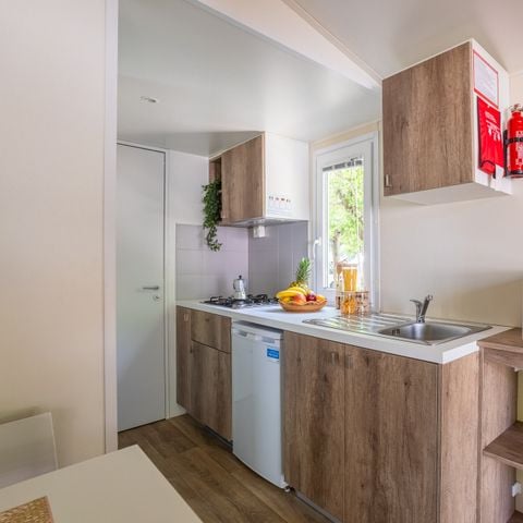 Stacaravan 3 personen - Lodge