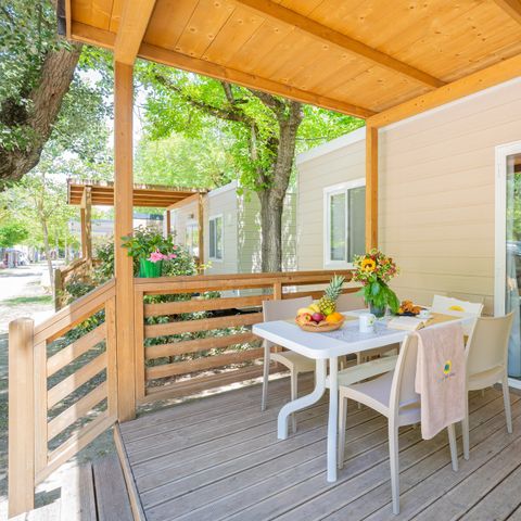 Stacaravan 4 personen - Lodge Comfort