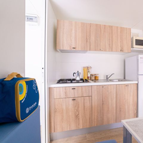 Stacaravan 4 personen - Lodge Comfort Hond