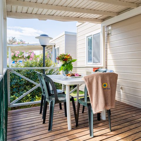 Stacaravan 4 personen - Lodge Comfort Hond