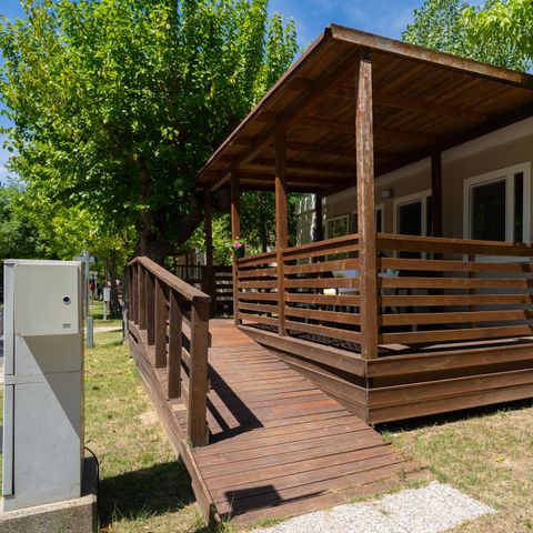 Stacaravan 4 personen - Lodge Superieur A (PMR)