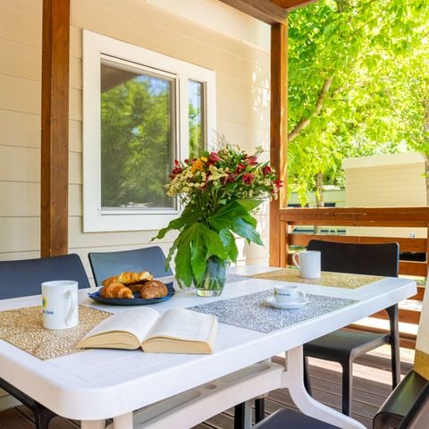 Stacaravan 4 personen - Lodge Superieur A (PMR)