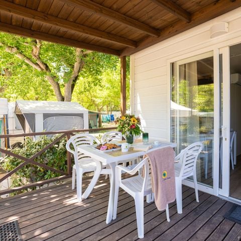 Stacaravan 6 personen - Lodge Elite Familie