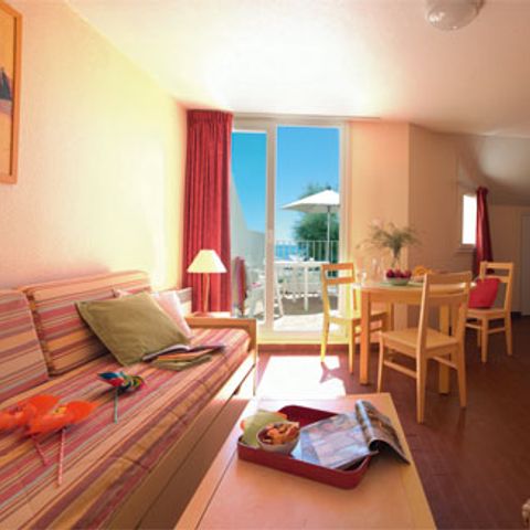 APPARTEMENT 7 personen - Premium 3 kamers begane grond (3P7PS)