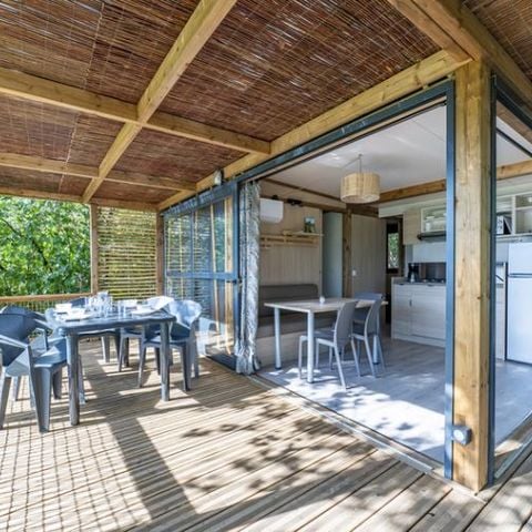 Chalet 4 personen - 2-slaapkamer premium cottage