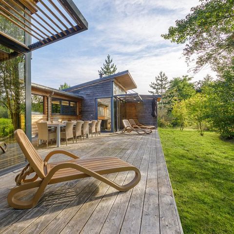 Villa 12 personen - Houten huisje voor 12 personen CH870