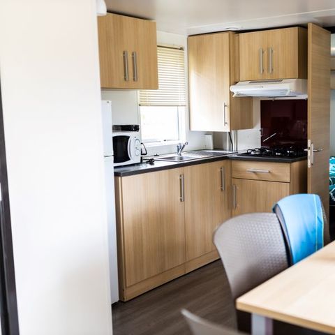 Stacaravan 4 personen - COTTAGE LOGGIA - 2 SLAAPKAMERS