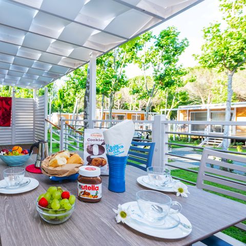 Bungalow 4 personen - Bungalow mode D