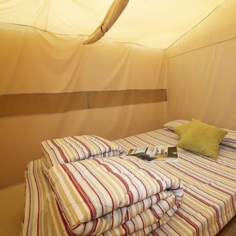 Bungalowtent 5 personen - Canvas bungalow | 2 slaapkamers | 5 personen | Zonder badkamer