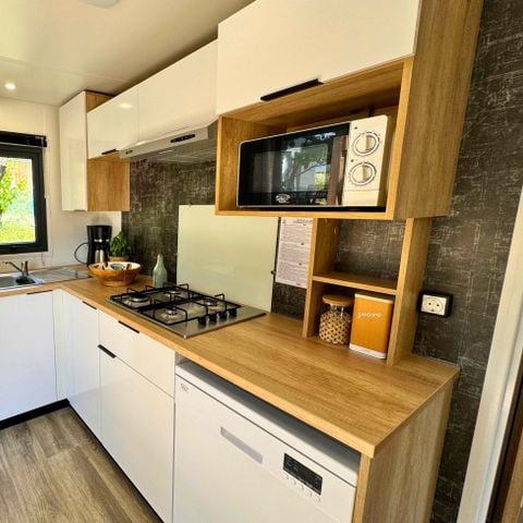 Stacaravan 6 personen - Sunêlia Prestige - 2 Slaapkamers - 1 Badkamer - 29m²