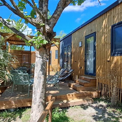 Stacaravan 6 personen - Sunêlia Prestige - 2 Slaapkamers - 1 Badkamer - 29m²