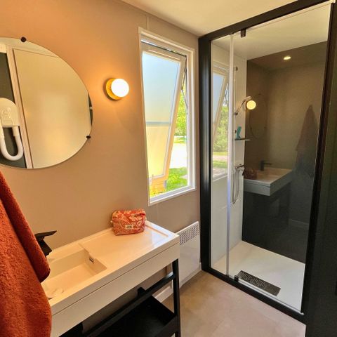 Stacaravan 4 personen - Prestige Living 2 Slaapkamers 1 Badkamer - 28m² (28m²)