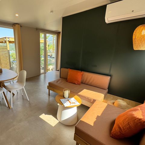Stacaravan 4 personen - Sunêlia Luxe 2 Slaapkamers - 1 Badkamer - 31.6m² - Zeezicht
