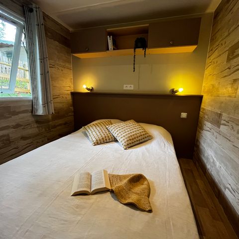 Stacaravan 5 personen - Prestige 32m² 2 kamers - airconditioning