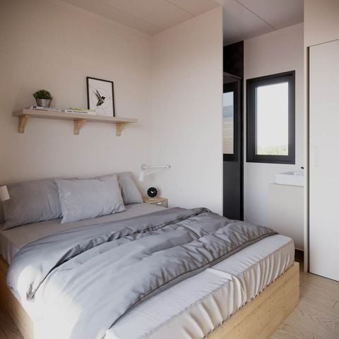 Stacaravan 6 personen - KAMERS SUITES - TV
