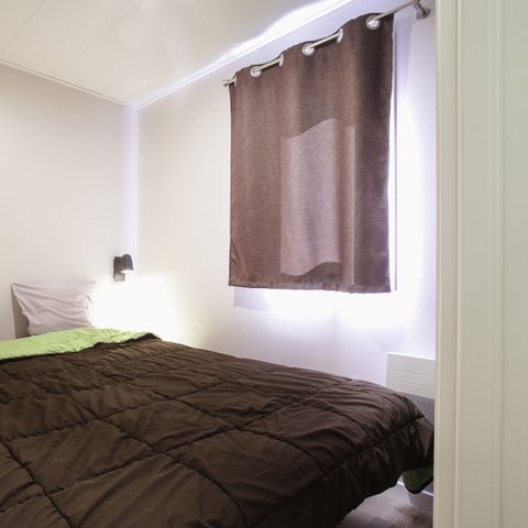 Lodge 4 personen - Lodge Family 34.02 m² - 2 slaapkamers + Terras + TV