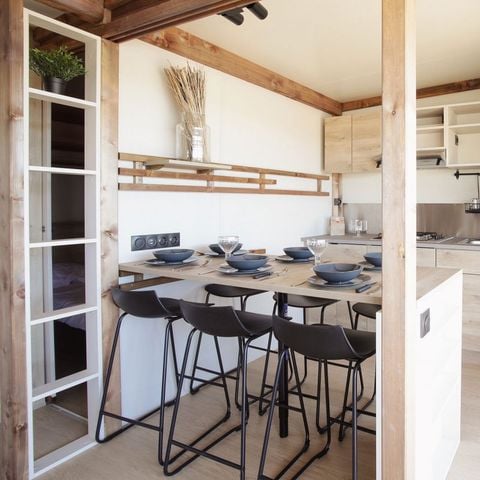 Chalet 6 personen - Portland Chalet 2 Slaapkamers Prairie View