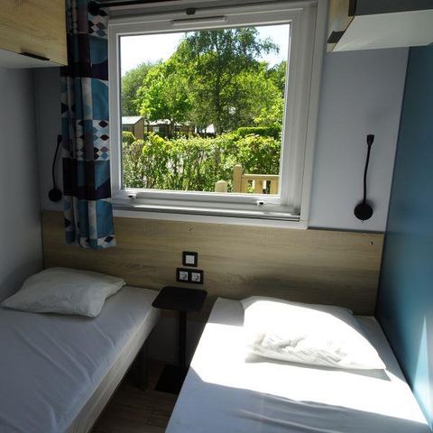 Stacaravan 4 personen - Comfort - 2 CH