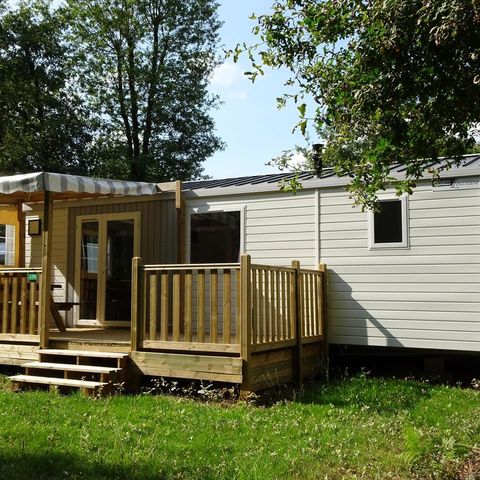 Stacaravan 4 personen - Comfort - 2 CH