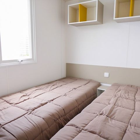 Stacaravan 4 personen - 4 personen comfort 2 slaapkamers