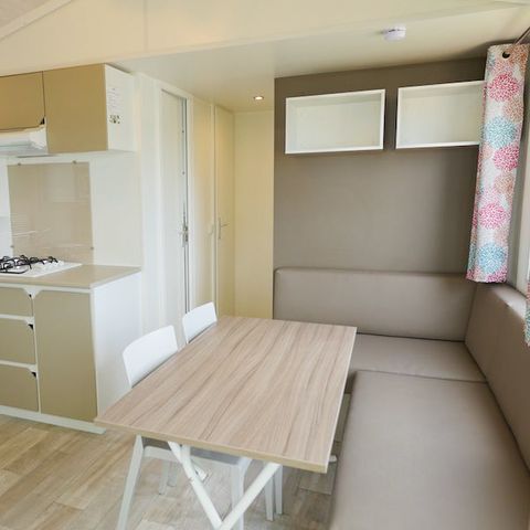 Stacaravan 6 personen - 6 personen comfort 3 slaapkamers