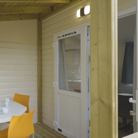 Stacaravan 4 personen - 2 kamers Orchidea
