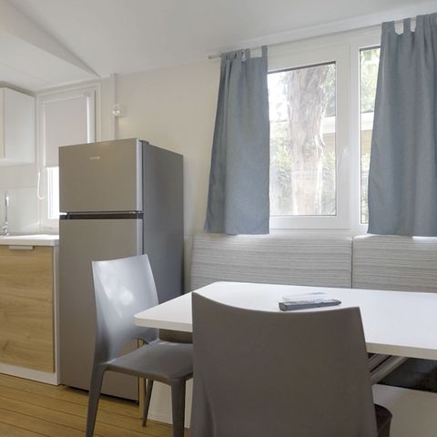 Stacaravan 4 personen - 2 kamers Orchidea