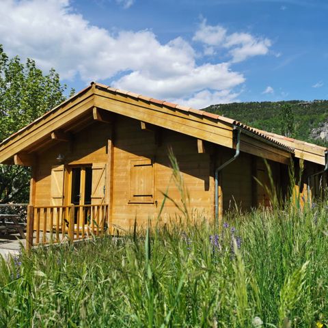 Le Pré Martin, village de Chalets - Camping Alpes-de-Haute-Provence - Afbeelding N°4