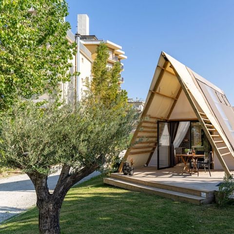 Tent 4 personen - Luxe Air Lodge Glamping Huisdieren niet toegestaan