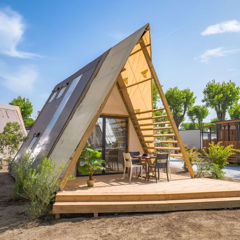 Tent 4 personen - Luxe Air Lodge Glamping Huisdieren niet toegestaan