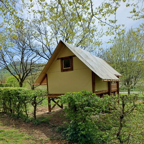 Tent 2 personen - Cyclo'Oh lodgetent - Zonder sanitair